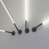 Linear lighting system Redo Freedom 360, metal, sand black, dimmable, LED, 90W, 3300 lumens, warm white 3000K, L.10 m