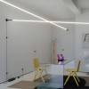 Linear lighting system Redo Freedom 360, metal, sand black, dimmable, LED, 90W, 3300 lumens, warm white 3000K, L.10 m