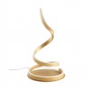 Table lamp Redo Scroll, metal, matt bronze, dimmable, LED CCT, 19W, 1050 lumens, 3000K/4000K/6000K, H.46 cm