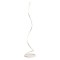Floor lamp Redo Scroll, metal, sand white, dimmable, LED CCT, 30W, 1650 lumens, 3000K/4000K/6000K, H.170 cm