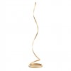 Floor lamp Redo Scroll, metal, matt bronze, dimmable, LED CCT, 30W, 1650 lumens, 3000K/4000K/6000K, H.170 cm