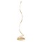 Floor lamp Redo Scroll, metal, matt bronze, dimmable, LED CCT, 30W, 1650 lumens, 3000K/4000K/6000K, H.170 cm