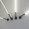 Linear lighting system Redo Freedom 360, metal, sand black, dimmable, LED, 90W, 3346 lumens, neutral white 4000K, L.10 m