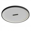 Ceiling lamp Redo Button, metal, sand black, dimmable, LED CCT, 52W, 4003 lumens, warm white 2700K/3000K, D.61 cm