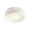 Ceiling lamp Poll, metal, sand white, dimmable, LED, 20W, 1318 lumens, warm white 3000K, D.15 cm