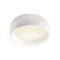 Ceiling lamp Poll, metal, sand white, dimmable, LED, 20W, 1318 lumens, warm white 3000K, D.15 cm