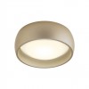 Ceiling lamp Poll, metal, silver coffee, dimmable, LED, 20W, 1318 lumens, warm white 3000K, D.15 cm