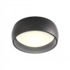 Ceiling lamp Poll, metal, sand black, dimmable, LED, 20W, 1318 lumens, warm white 3000K, D.15 cm