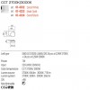 Ceiling lamp Redo Lumien, metal, sand white, LED CCT, 7W, 366 lumens, warm white 2700K/3000K, L.19 cm