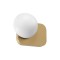 Ceiling lamp Redo Lumien, metal, matt gold, LED CCT, 7W, 366 lumens, warm white 2700K/3000K, L.19 cm