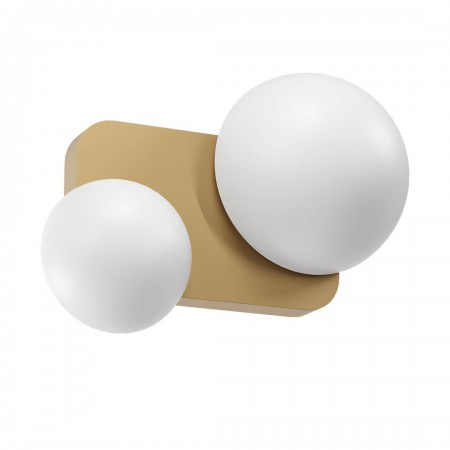 Ceiling lamp Redo Lumien, metal, matt gold, LED CCT, 13,4W, 676 lumens, warm white 2700K/3000K, L.33 cm