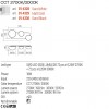 Ceiling lamp Redo Lumien, metal, sand white, LED CCT, 18W, 961 lumens, warm white 2700K/3000K, L.53 cm