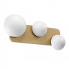 Ceiling lamp Redo Lumien, metal, matt gold, LED CCT, 18W, 961 lumens, warm white 2700K/3000K, L.53 cm