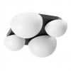 Ceiling lamp Redo Lumien, metal, sand black, LED CCT, 26W, 1299 lumens, warm white 2700K/3000K, L.36 cm