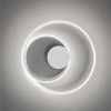 Ceiling lamp Redo Torsion, metal, sand white, dimmable, LED CCT, 30W, 3286 lumens, 2700K/3000K/4000K, D.40 cm