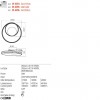 Ceiling lamp Redo Torsion, metal, sand black, dimmable, LED CCT, 30W, 3286 lumens, 2700K/3000K/4000K, D.40 cm