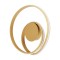 Ceiling lamp Redo Torsion, metal, matt gold, dimmable, LED CCT, 30W, 3286 lumens, 2700K/3000K/4000K, D.40 cm