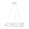 Suspension Redo Torsion, metal, sand white, dimmable, LED CCT, 60W, 5762 lumens, 2700K/3000K/4000K, D.75 cm