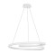Suspension Redo Torsion, metal, sand white, dimmable, LED CCT, 60W, 5762 lumens, 2700K/3000K/4000K, D.75 cm