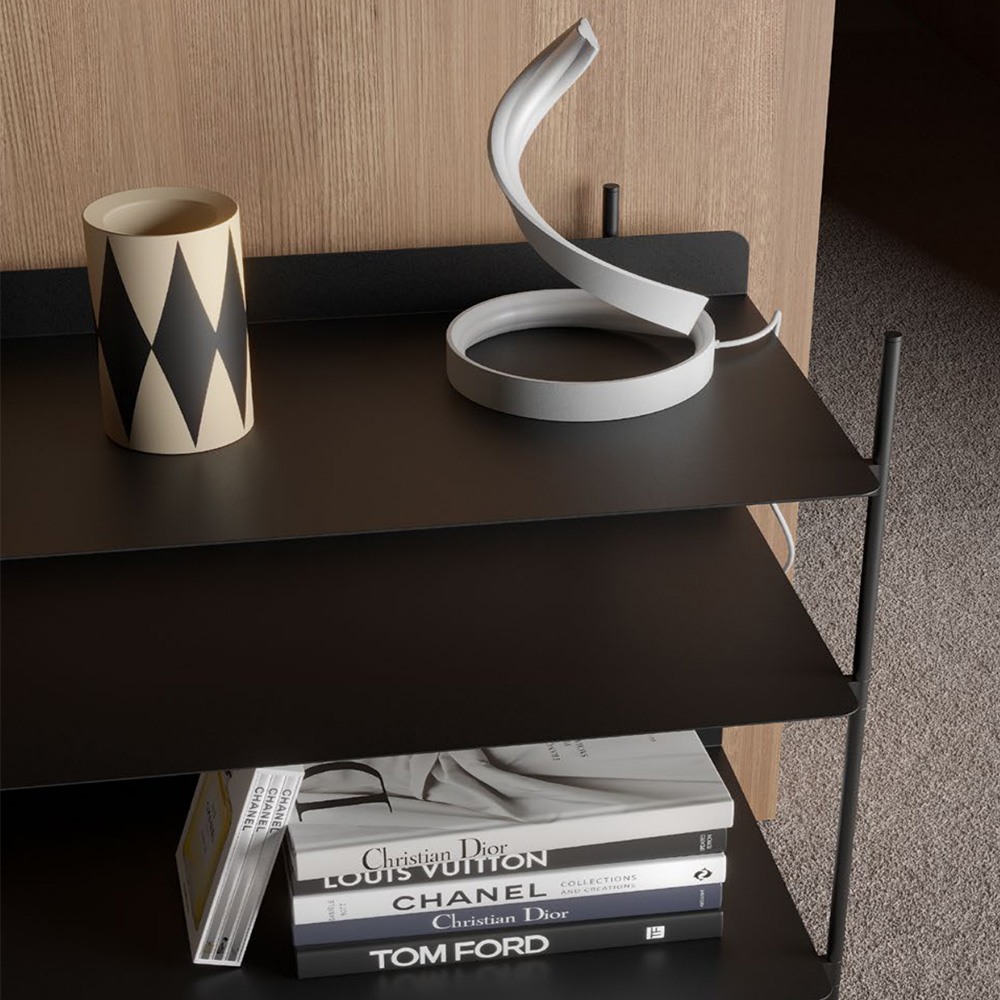 Table lamp Redo Torsion, metal, sand white, dimmable, LED CCT, 11W, 1597 lumens, 2700K/3000K/4000K, H.30 cm