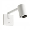 Wall lamp Redo Rolf, metal, sand white, 1XGU10, L.28 cm