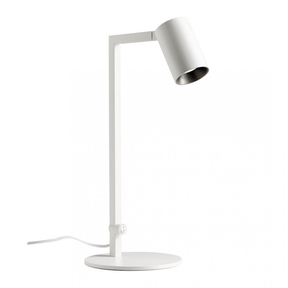 Table lamp Redo Rolf, metal, sand white, 1XGU10, H.40 cm