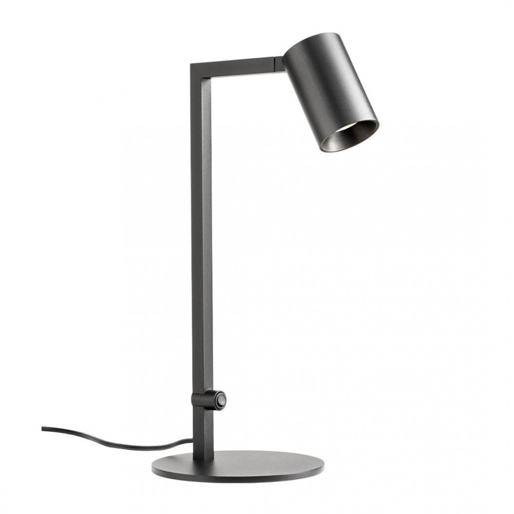 Table lamp Redo Rolf, metal, sand black, 1XGU10, H.40 cm