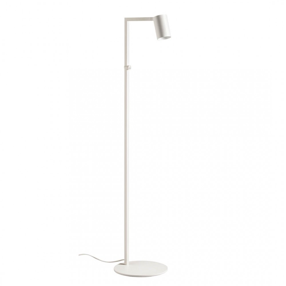 Floor lamp Redo Rolf, metal, sand white, 1XGU10, H.140 cm