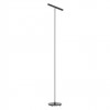Floor lamp Redo Praxi, metal, sand black, dimmable, LED, 8,3W, 389 lumens, warm white 3000K, H.145 cm