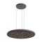 Suspension Redo Neba, metal, black, dimmable, LED, 48,5W, 3505 lumens, warm white 3000K, D.73 cm