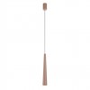 Suspension Redo Botera, metal, matt auburn, dimmable, LED, 10W, 750 lumens, warm white 3000K, D.5 cm