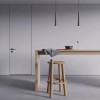 Suspension Redo Botera, metal, matt olive, dimmable, LED, 10W, 750 lumens, warm white 3000K, D.5 cm