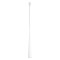 Suspension Redo Botera, metal, matt white, dimmable, LED, 10W, 770 lumens, warm white 3000K, D.7 cm