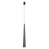 Suspension Redo Botera, metal, matt black, dimmable, LED, 10W, 770 lumens, warm white 3000K, D.7 cm