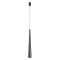 Suspension Redo Botera, metal, matt black, dimmable, LED, 10W, 770 lumens, warm white 3000K, D.7 cm