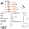 Suspension Redo Konos, metal, matt black, dimmable, LED, 10W, 562 lumens, warm white 3000K, D.24 cm