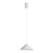 Suspension Redo Konos, metal, matt white, dimmable, LED, 10W, 630 lumens, warm white 3000K, D.24 cm