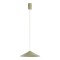 Suspension Redo Konos, metal, matt olive, dimmable, LED, 10W, 550 lumens, warm white 3000K, D.30 cm