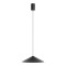 Suspension Redo Konos, metal, matt black, dimmable, LED, 10W, 550 lumens, warm white 3000K, D.30 cm