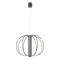 Suspension Redo Moss, metal, sand black, dimmable, LED, 72W, 4649 lumens, warm white 3000K, D.70 cm