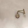 Wall lamp Redo Drill, metal, antique bronze, LED, 8W, 530 lumens, warm white 3000K, H.22 cm