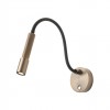 Wall lamp Redo Drill, metal, antique bronze, LED, 8W, 530 lumens, warm white 3000K, H.38 cm