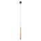 Suspension Redo Drill, metal, sand balck/aged gold, LED, 8,5W, 640 lumens, warm white 3000K, D.3 cm