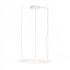 Suspension Redo Halley, metal, sand white, LED CCT, 40W, 3565 lumens, 2700K/3000K/4000K, D.63 cm