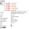 Wall lamp Redo Quda, metal, antique bronze, LED, 6W+3W, 465 lumens, warm white 3000K, H.13 cm