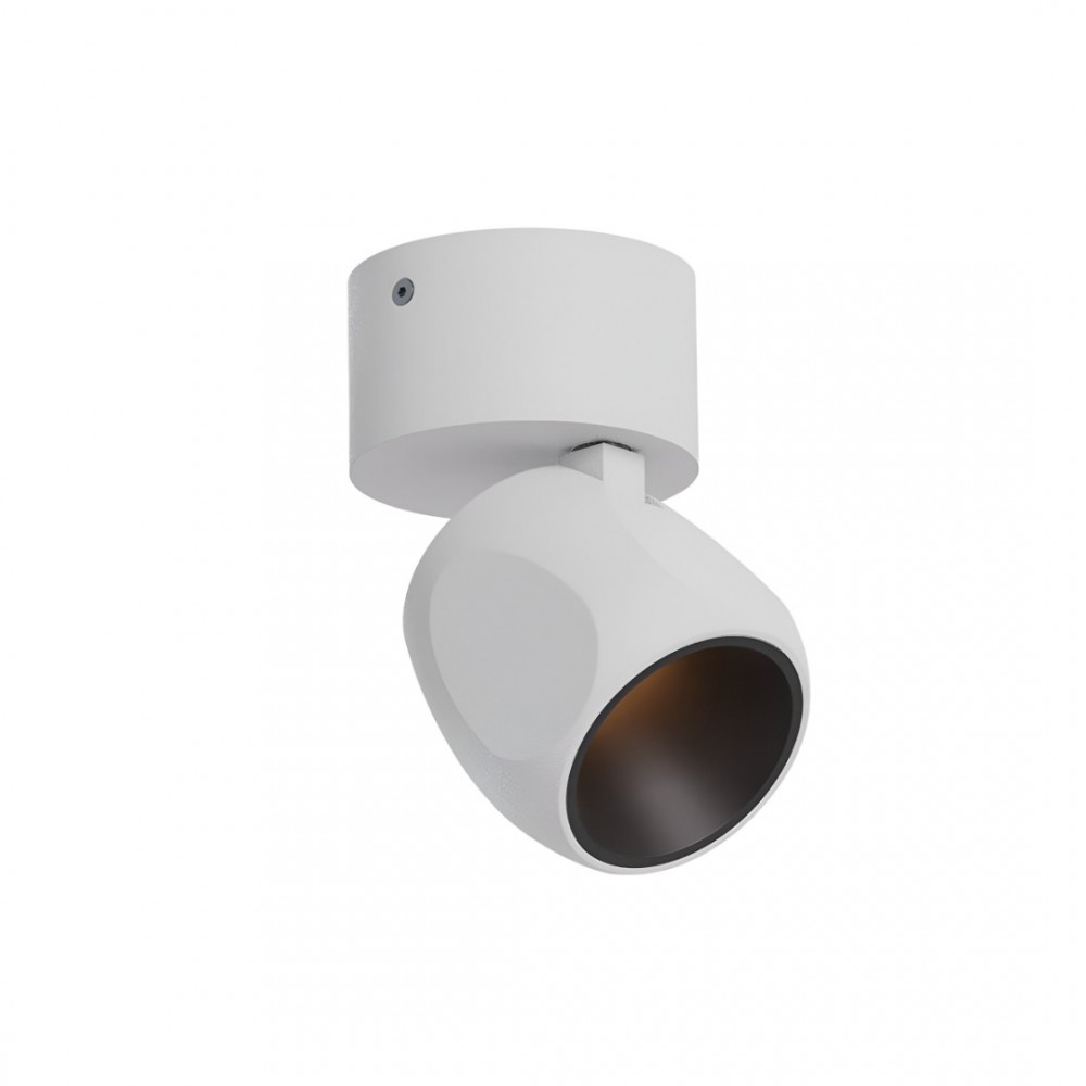 Ceiling lamp Redo Crisp, metal, sand white, LED CCT, 8W, 438 lumens, warm white 2700K/3000K, H.11 cm