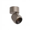 Ceiling lamp Redo Crisp, metal, silver coffee, LED CCT, 8W, 438 lumens, warm white 2700K/3000K, H.11 cm