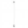 Suspension Redo Crisp, metal, sand white, LED CCT, 10,5W, 562 lumens, warm white 2700K/3000K, D.7 cm