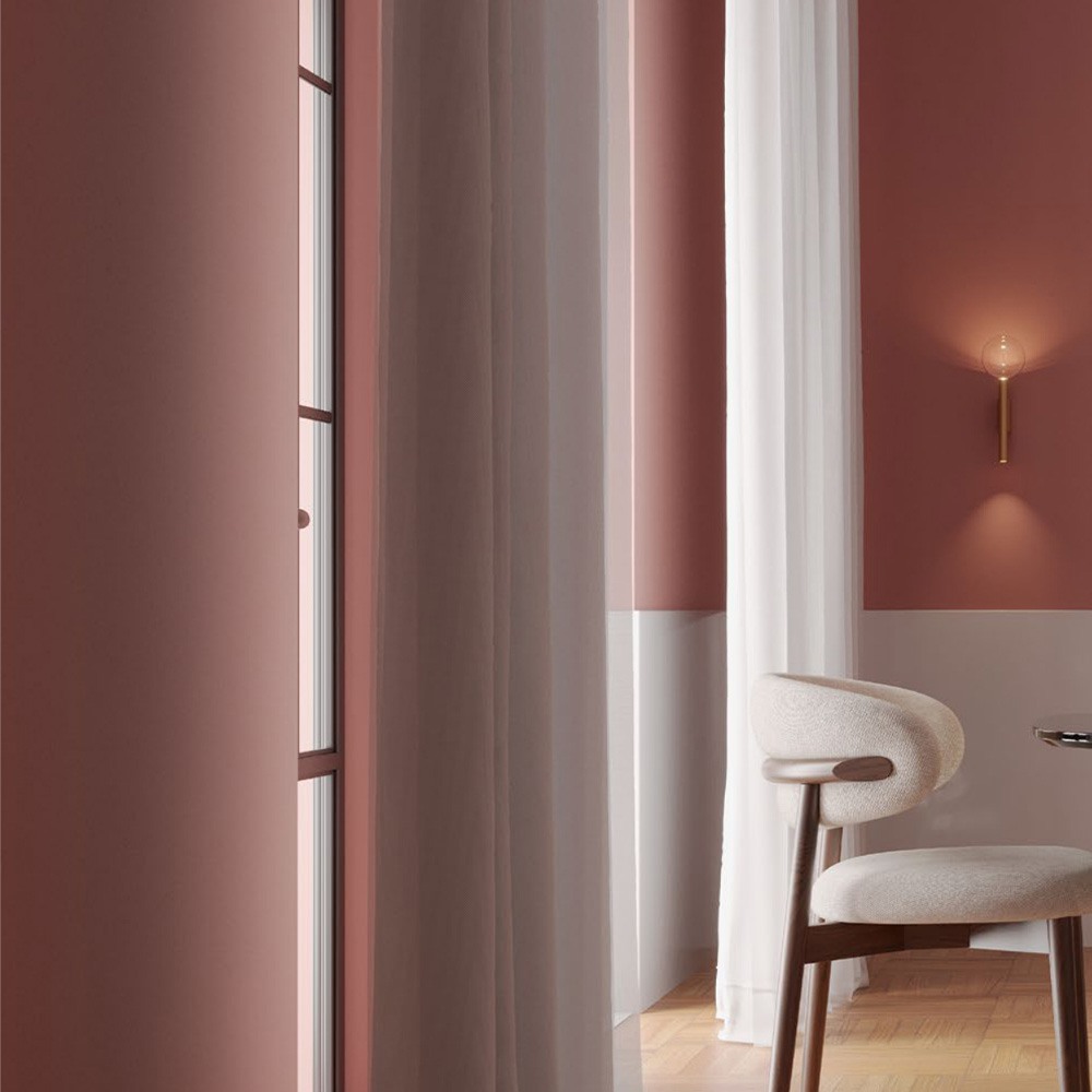 Wall lamp Redo Bolla, metal, glass, matt gold, LED CCT, 12W, 1109 lumens, warm white 2700K/3000K. H.34 cm