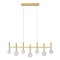 Pendant lamp Redo Bolla, metal, glass, matt gold, LED CCT, 32W, 2299 lumens, warm white 2700K/3000K, L.98 cm